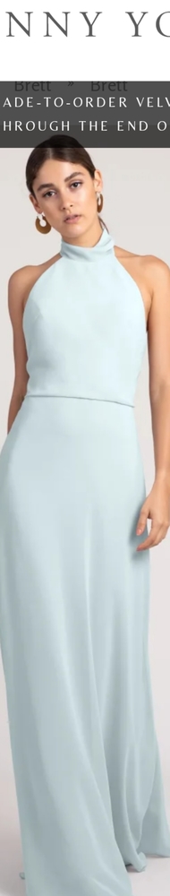 Jenny Yoo Bridesmaid Dress -- Serenity Blue